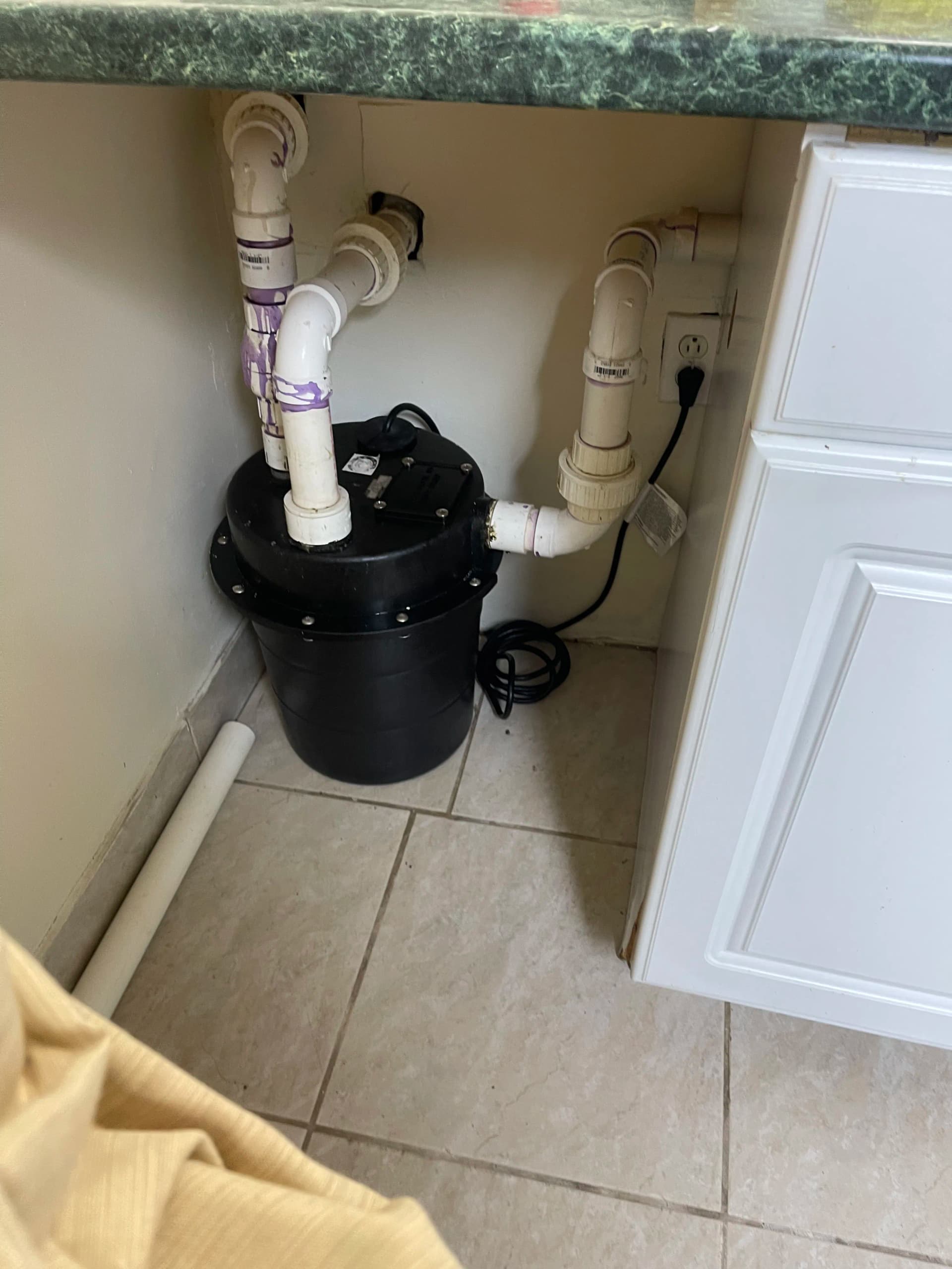 Gallery photos for Ejector Pump Replacement for a Break Room Sink in Middletown: Image #4