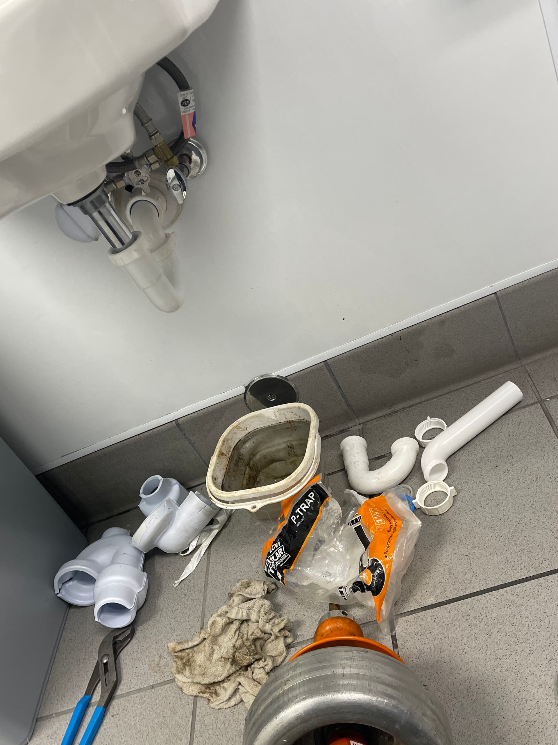 Gallery photos for Clogged Toilet, Backed-Up Sink, and a Leaking Trap Fixed at Ross NJ: Image #2