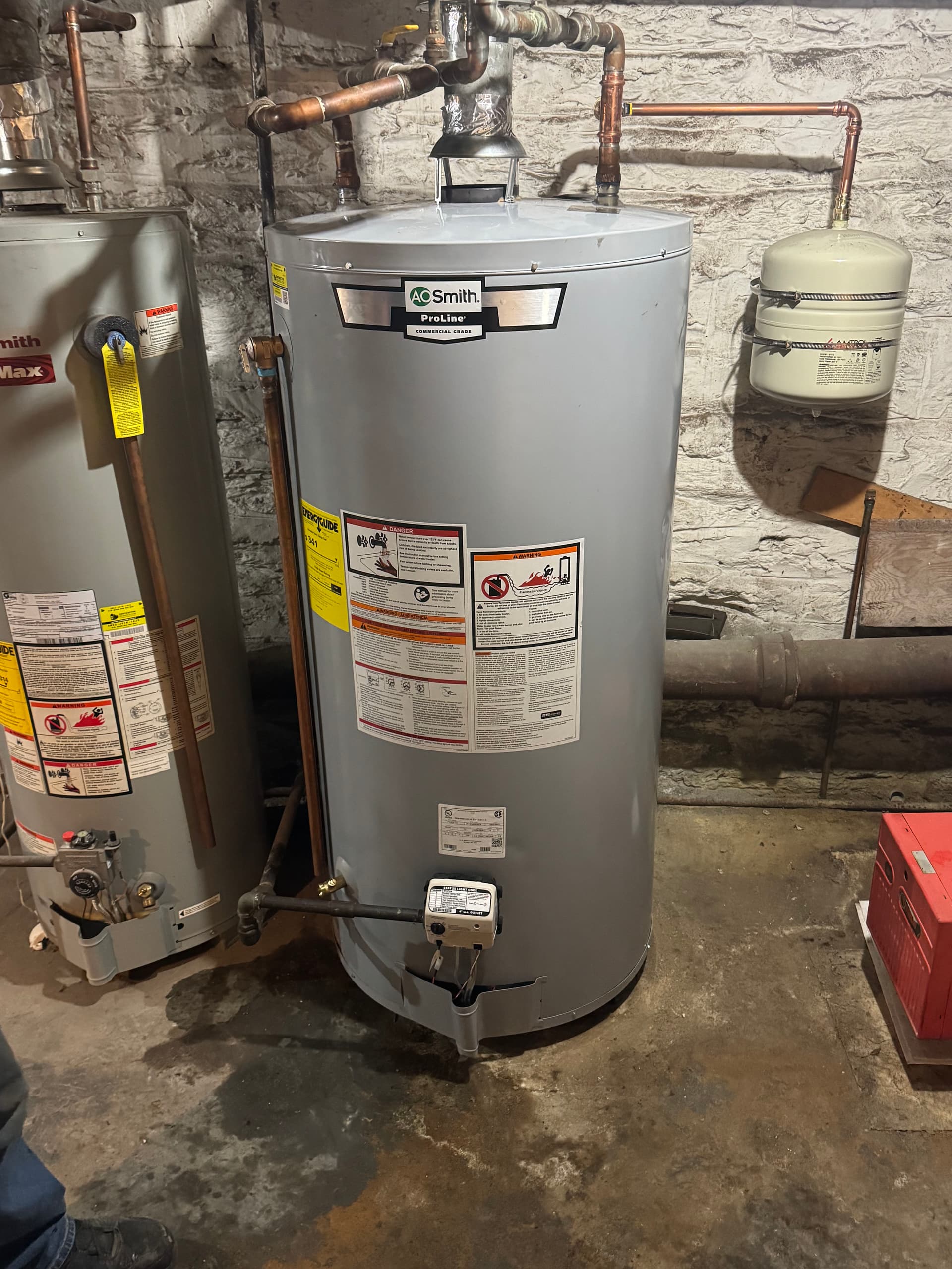 Gallery photos for 75-Gallon Gas Water Heater Replacement in Manhattan: Image #2