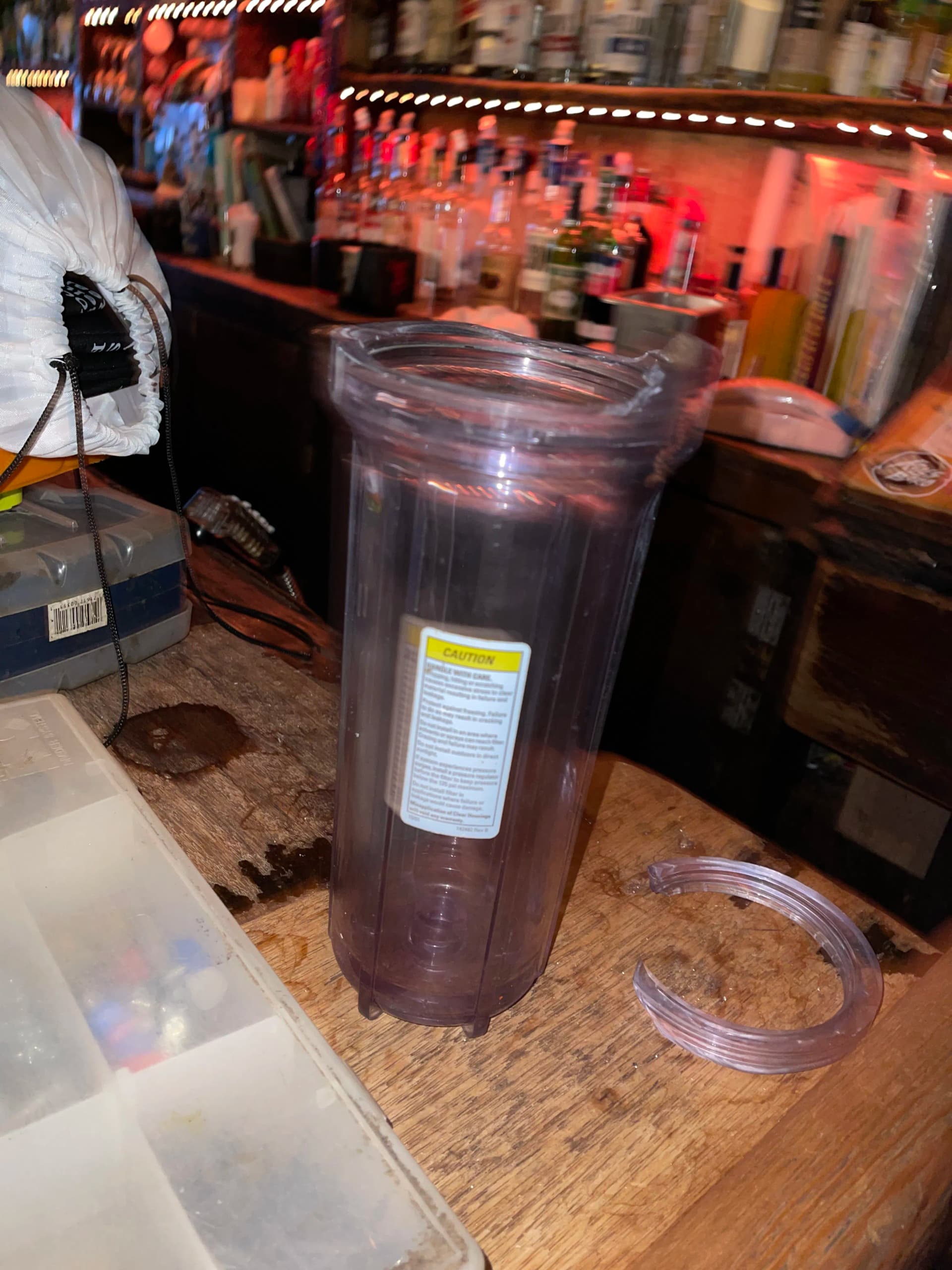 Gallery photos for Emergency Water Filter Replacement Keeps a Bar Up and Running: Image #1