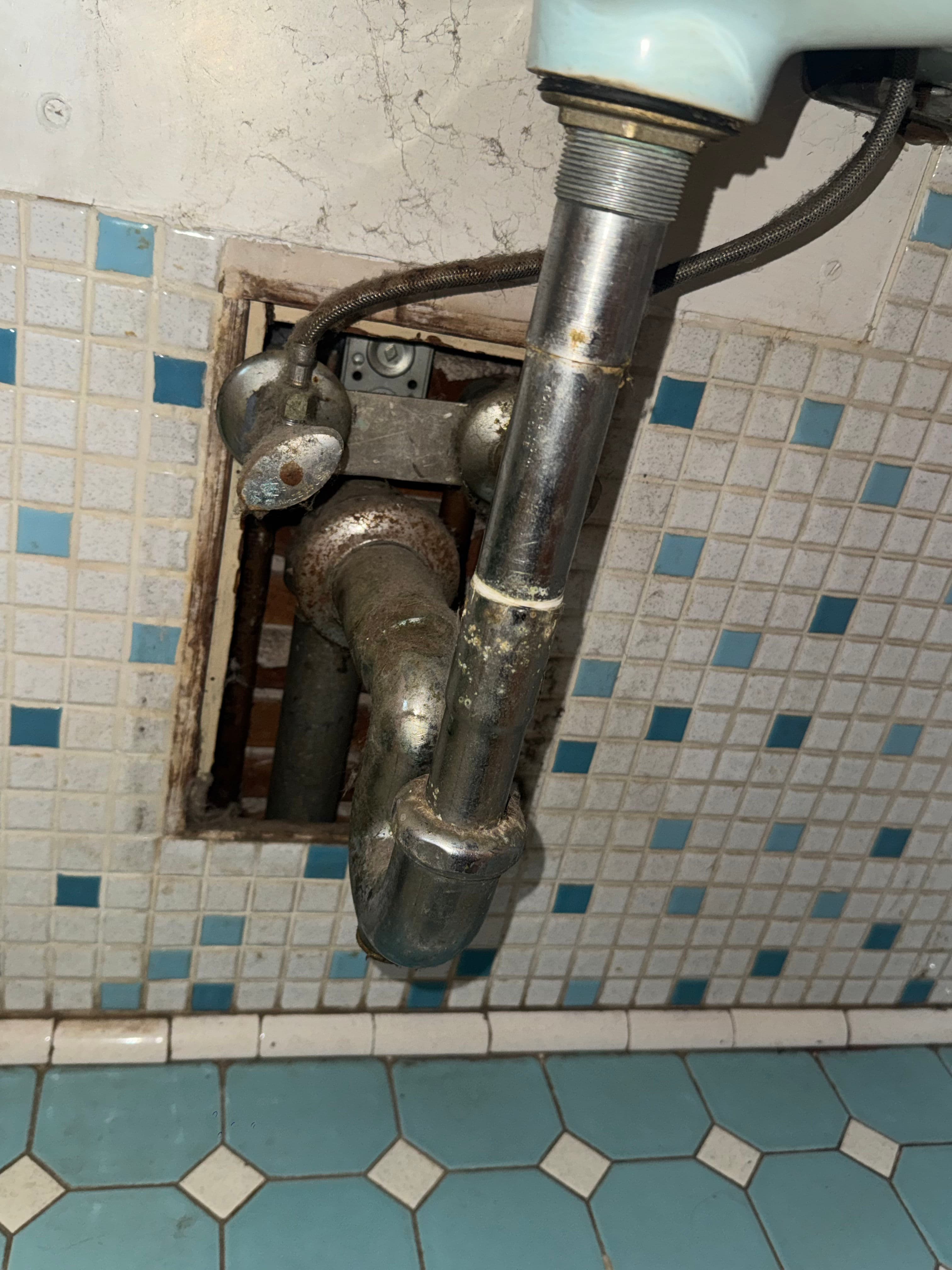 Project Old Galvanized Drain Lines Replaced with PVC in Staten Island image