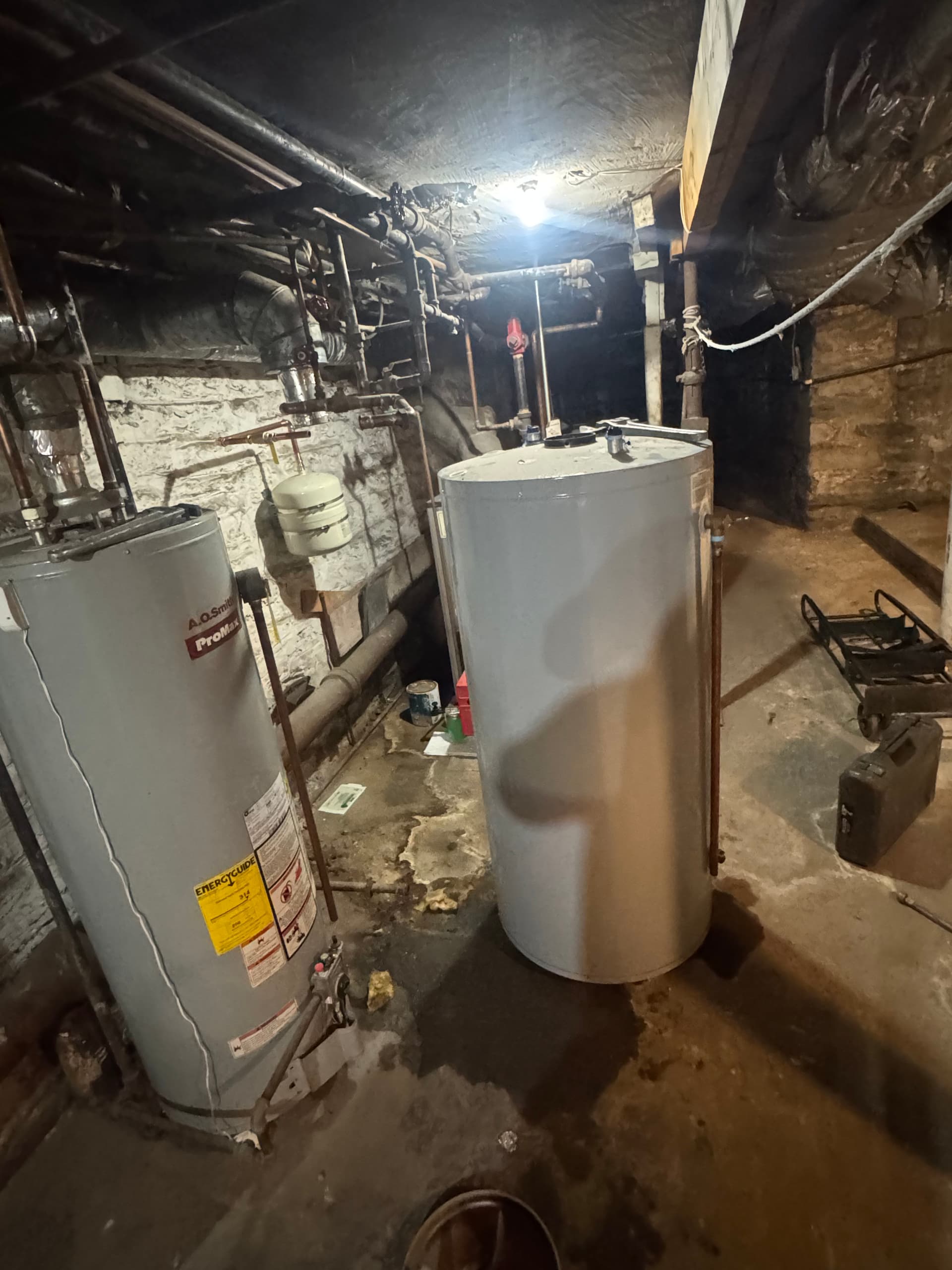 Gallery photos for 75-Gallon Gas Water Heater Replacement in Manhattan: Image #1