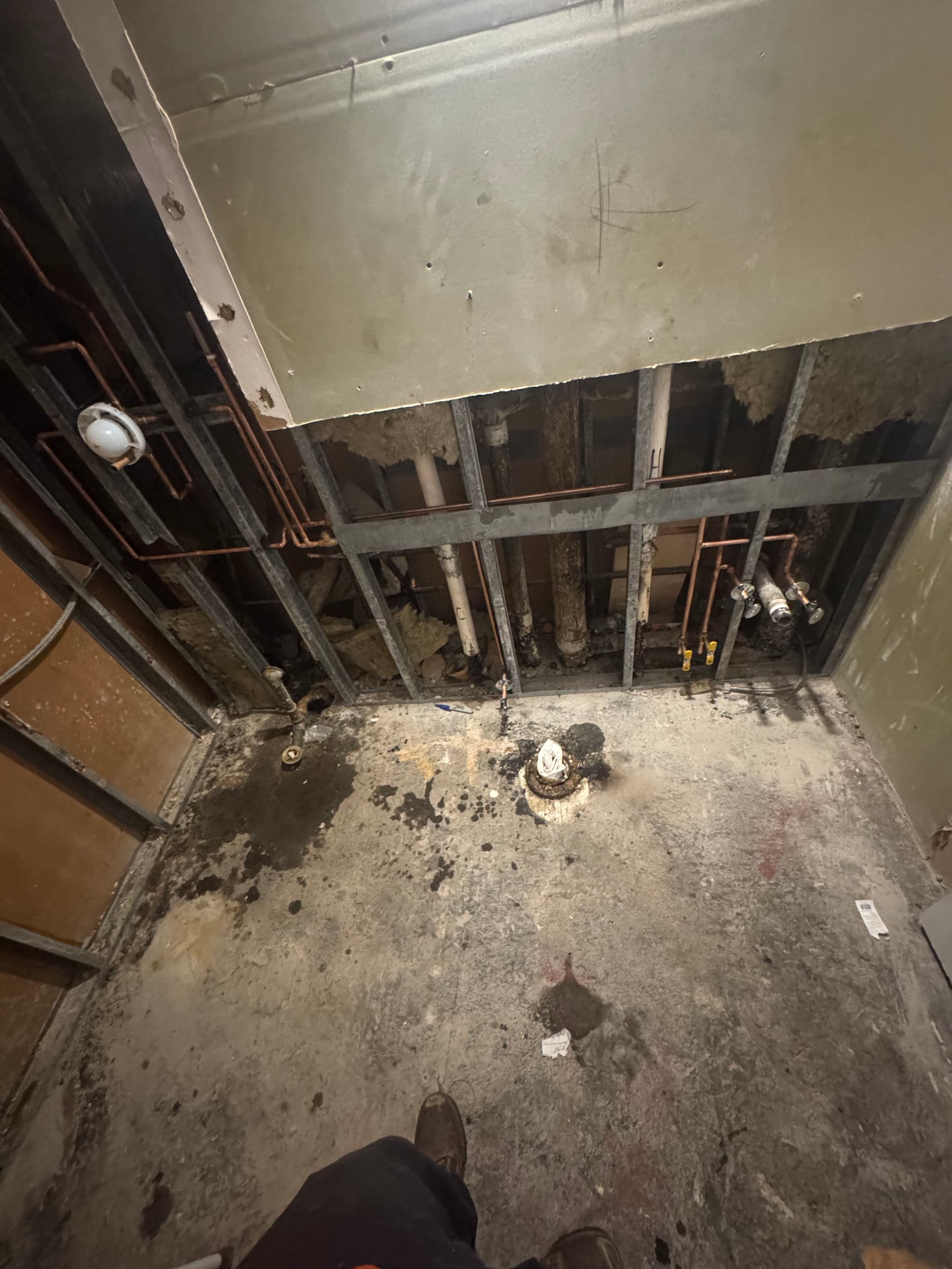 Gallery photos for NYC Bathroom Gut Renovation - Old Tub Out, Stand-Up Shower In: Image #4