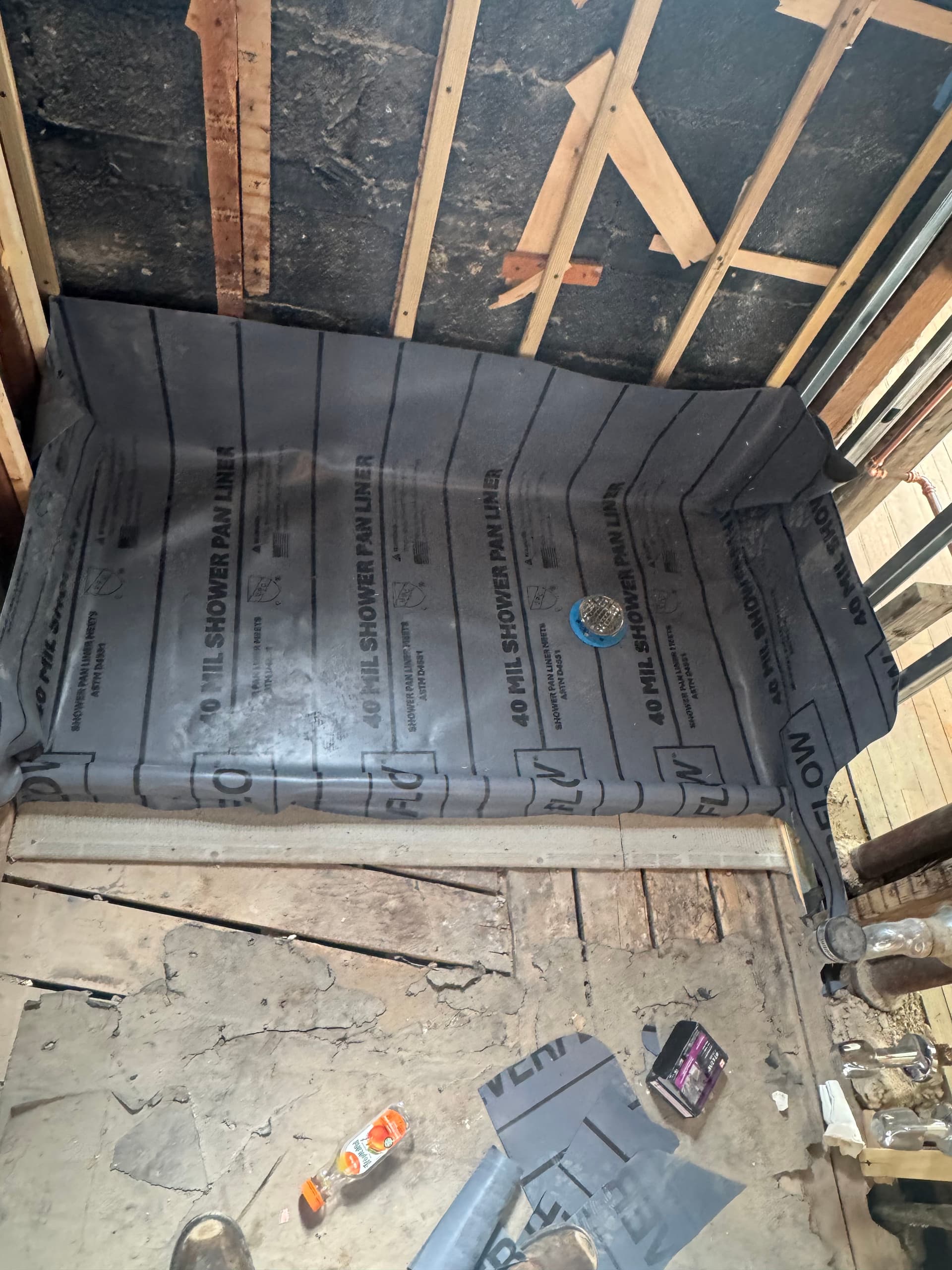 Gallery photos for Tub to Stand-Up Shower Full Bathroom Gut in Queens: Image #2