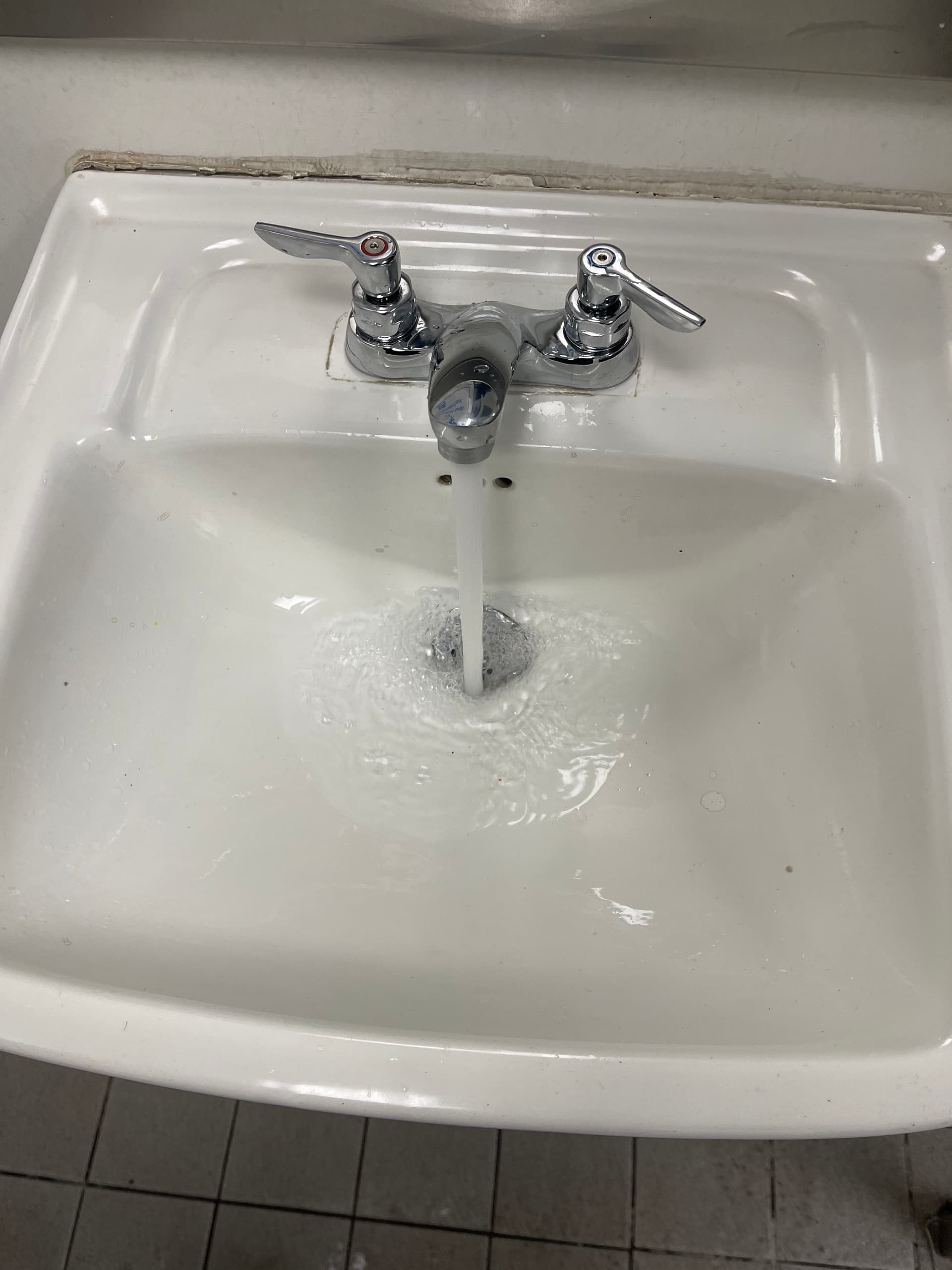 Gallery photos for Bathroom Faucet and Flushometer Upgrade in Queens Restaurant: Image #1