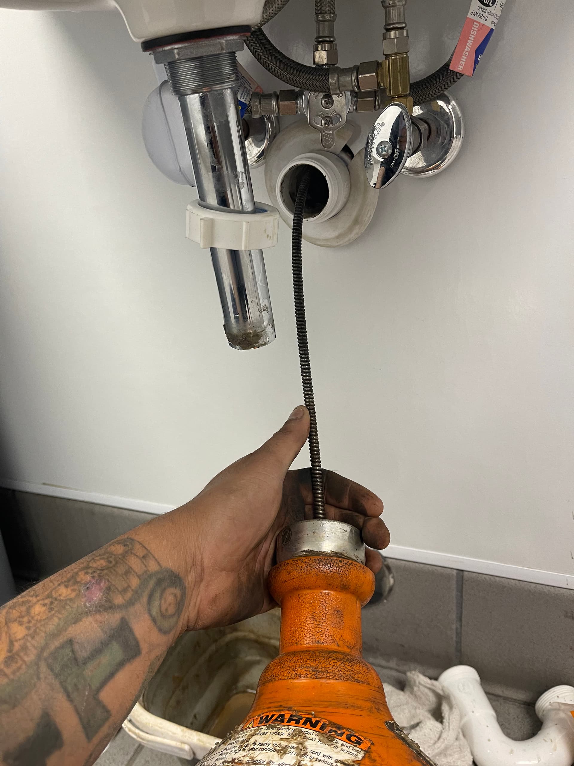 Clogged Toilet, Backed-Up Sink, and a Leaking Trap Fixed at Ross NJ image