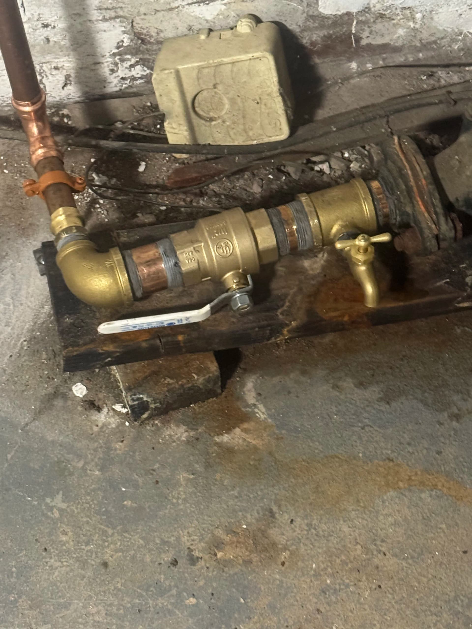 Gallery photos for Water Meter Leak Repair and Copper Pipe Replacement in Newark NJ: Image #4