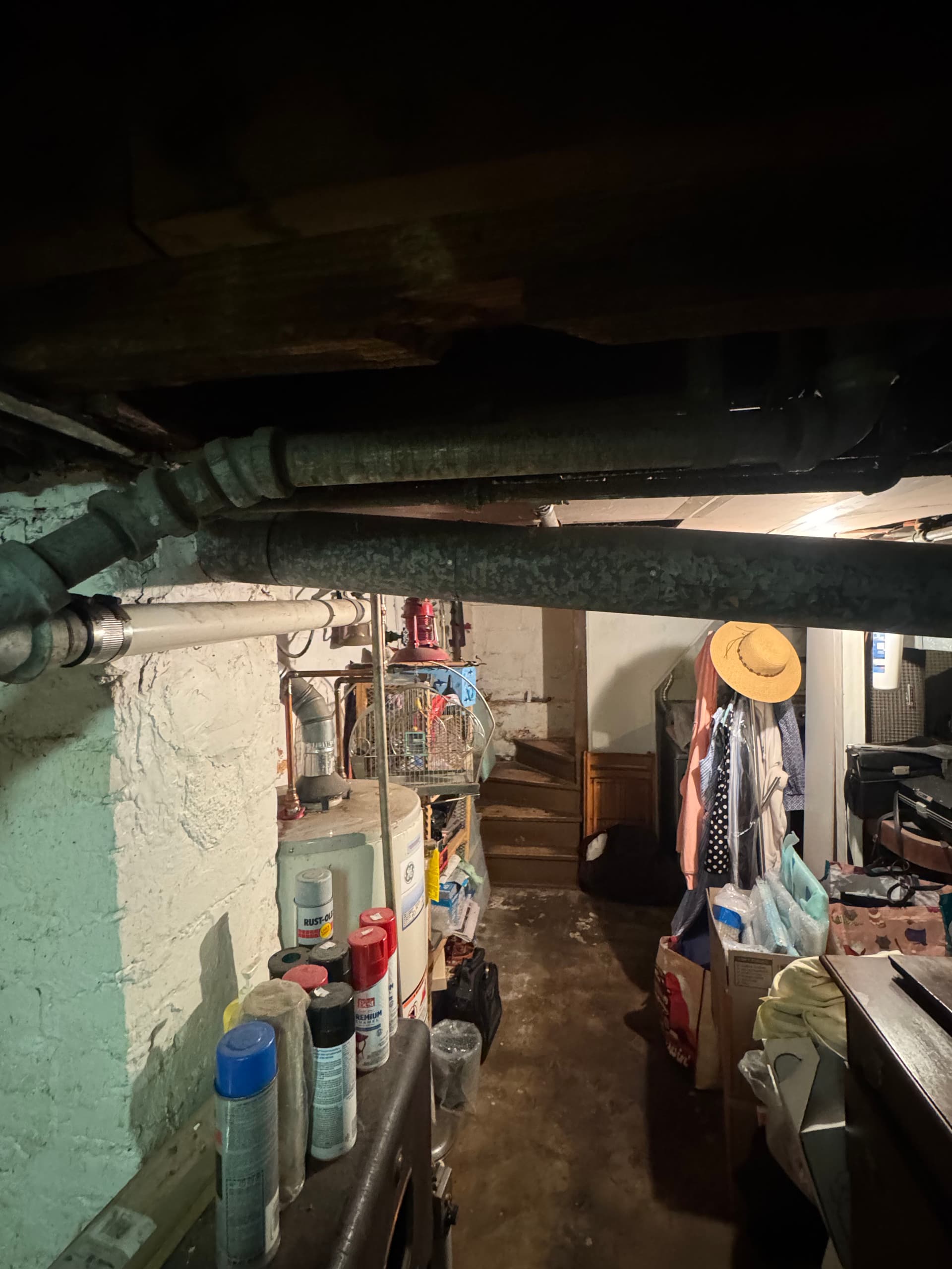 Gallery photos for Old Galvanized Drain Lines Replaced with PVC in Staten Island: Image #1
