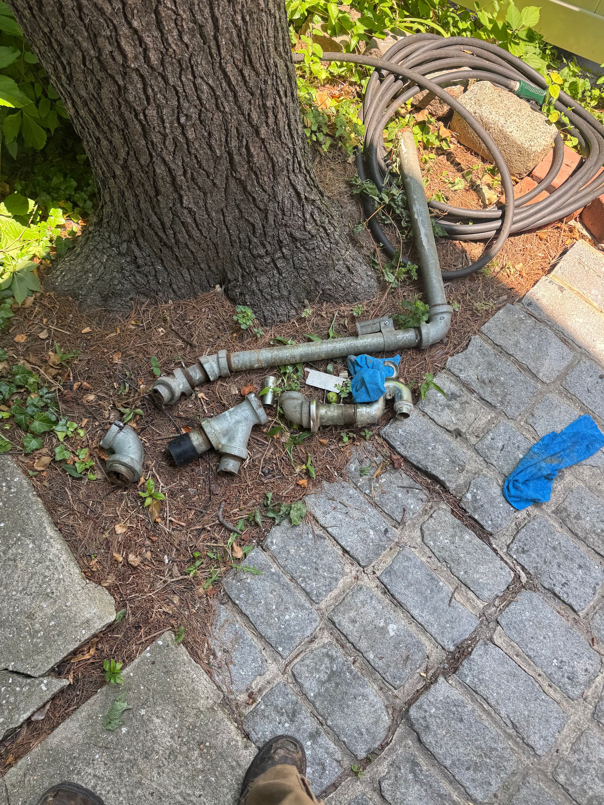 Gallery photos for Old Galvanized Drain Lines Replaced with PVC in Staten Island: Image #4