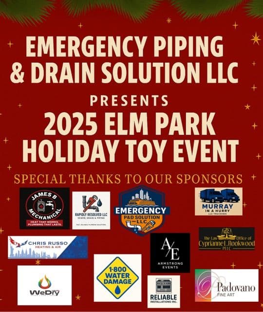 Gallery photos for Holiday Toy Event 2025 Celebration with Emergency Piping & Drain Solution LLC: Image #1
