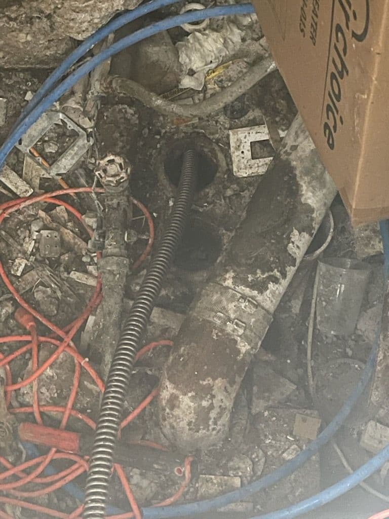 Gallery photos for Sewer Clog Cleared with Advanced Cable in Ridgewood: Image #1