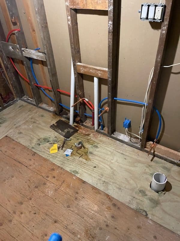 Sparta NJ Home Plumbing Renovation