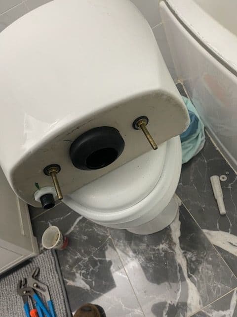 Gallery photos for Swift Toilet Repair Solution for Staten Island Leak: Image #2