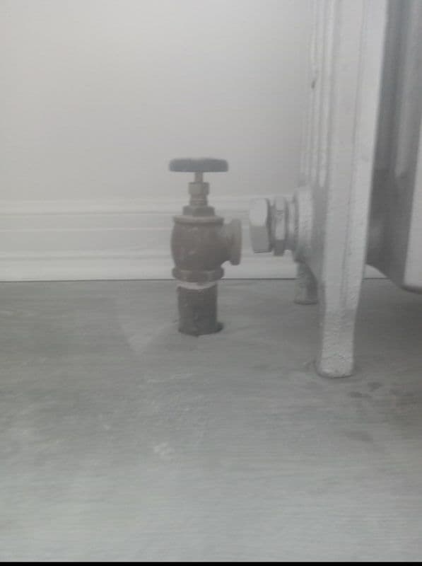 Radiator Valve Adjustments for Floor Upgrade image