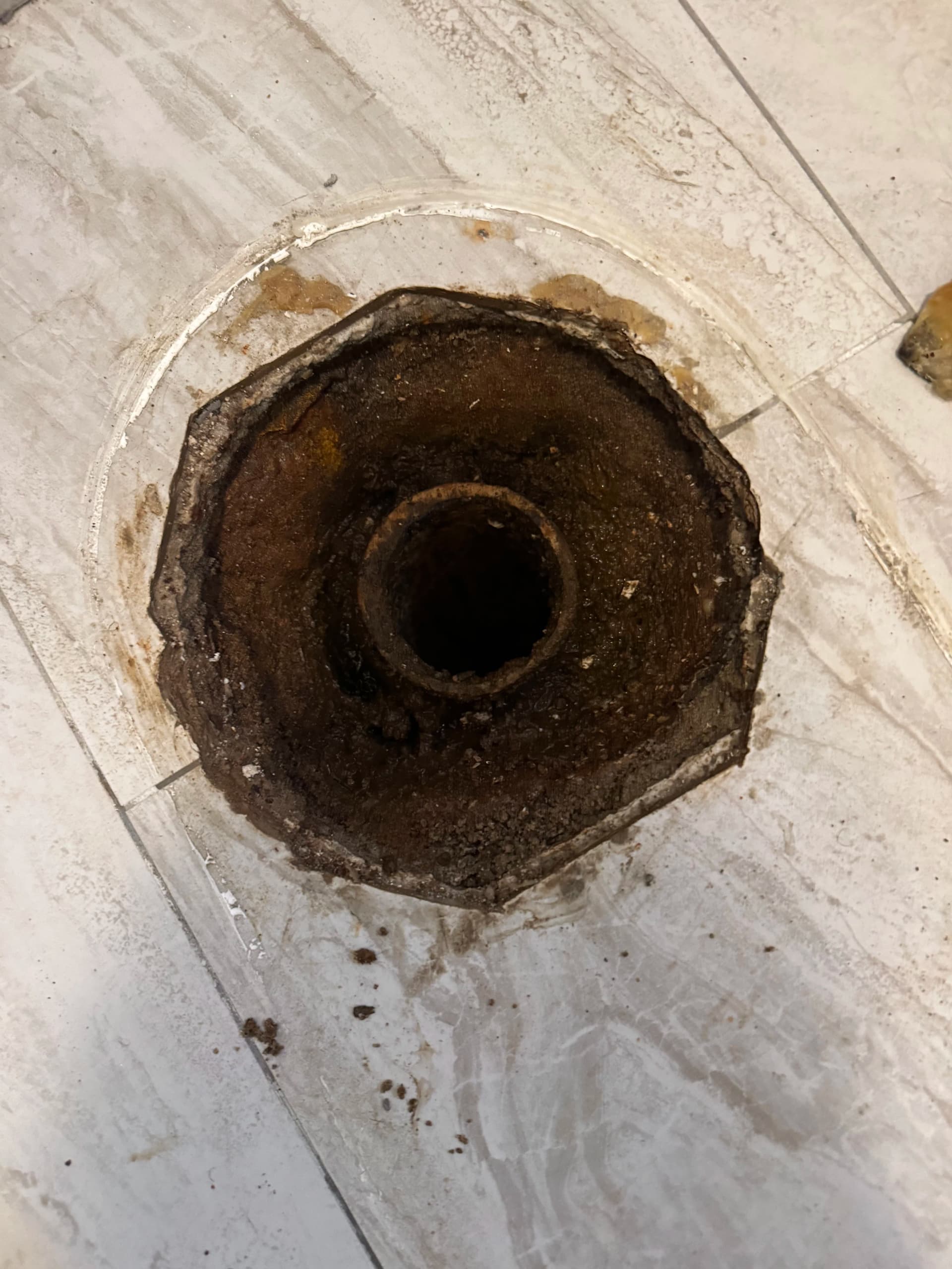 Gallery photos for Loose Toilet Flange Fixed After a Shortcut Install Failed: Image #1
