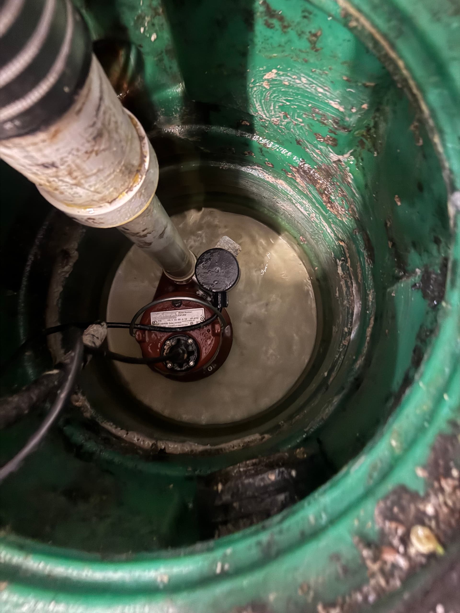 Gallery photos for Brooklyn Restaurant Sump Pump Float Replacement Fixed a Nasty Backup: Image #3