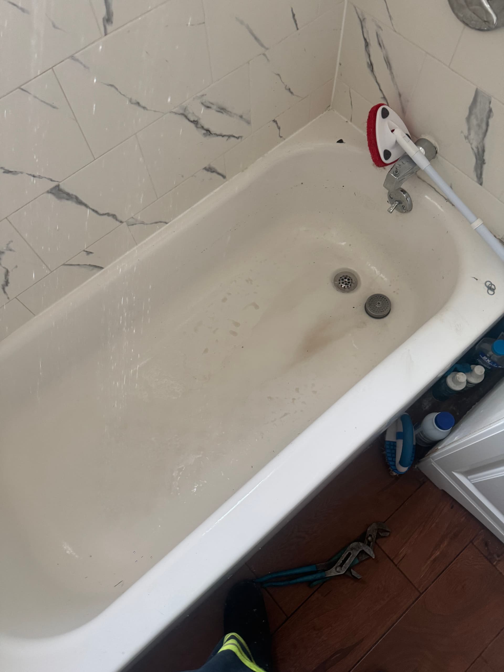 Gallery photos for Bathroom Drain Cleaning Clears Major Hair Blockage in Newark: Image #3