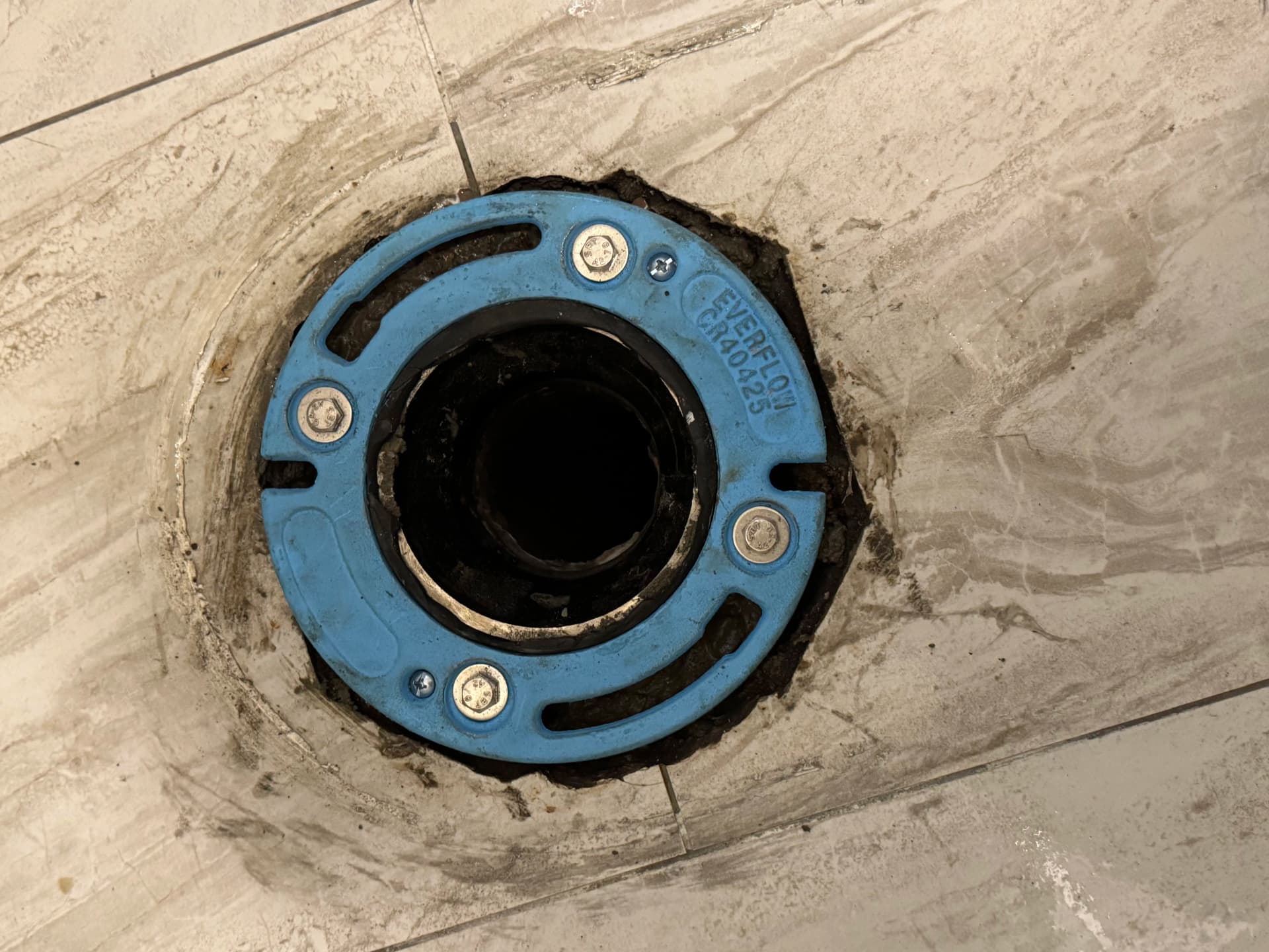 Gallery photos for Loose Toilet Flange Fixed After a Shortcut Install Failed: Image #5