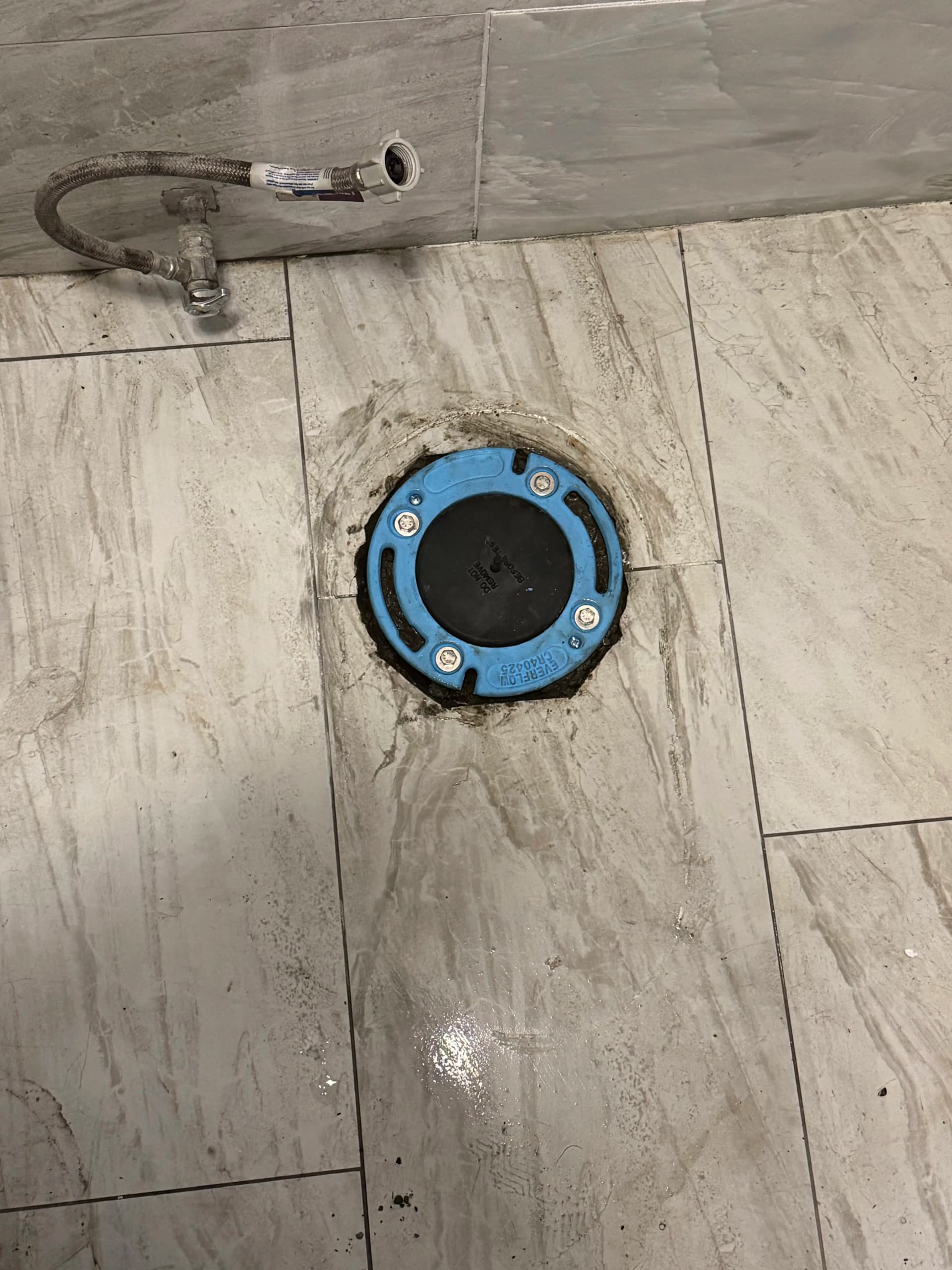 Gallery photos for Loose Toilet Flange Fixed After a Shortcut Install Failed: Image #4