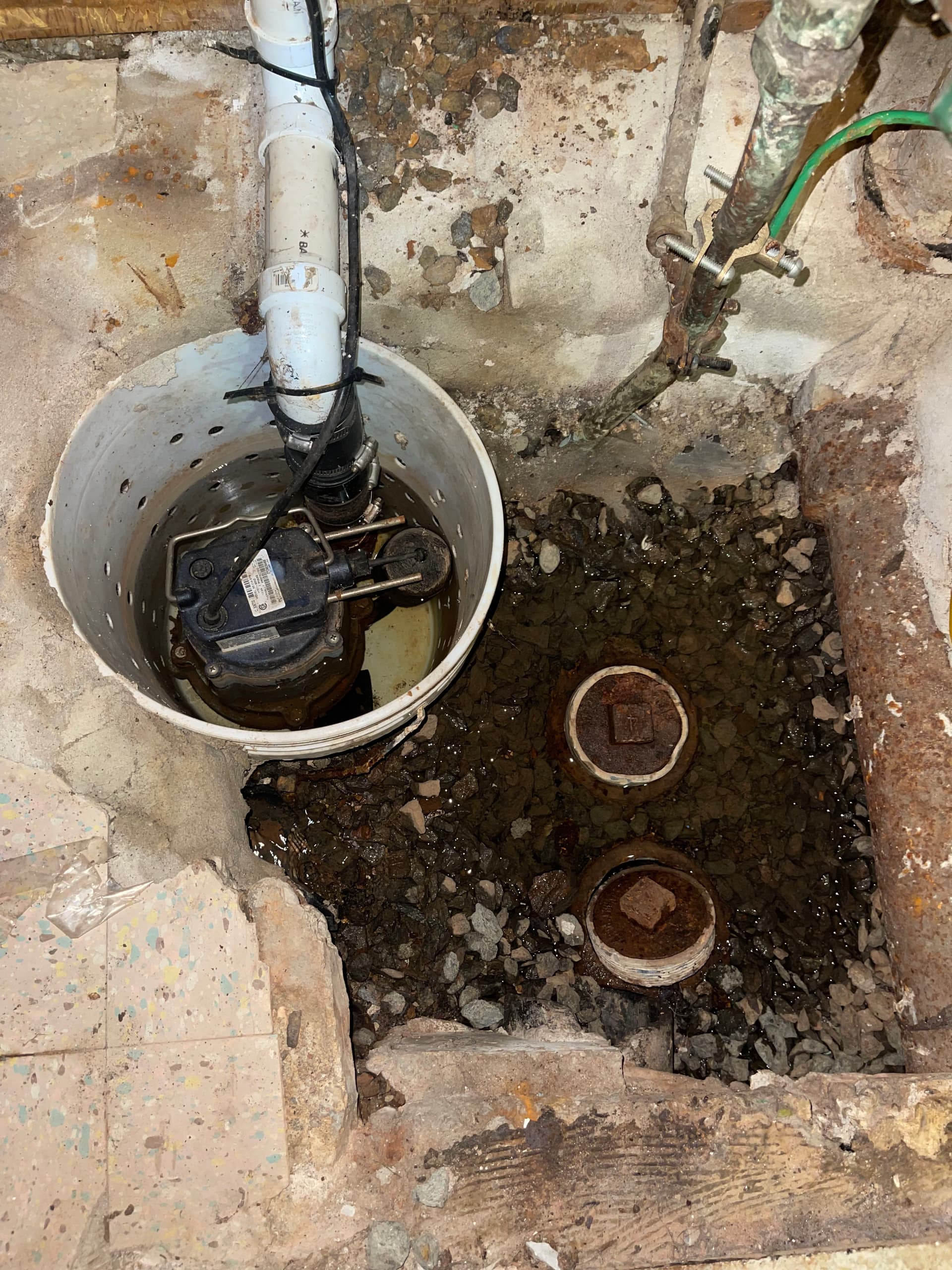 Low-Level Pump Replacement and Discharge Line Clearing in New Hyde Park image